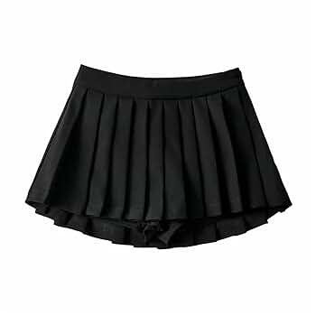 Amazon.com: MSBFJIFSX Women's Sexy Pleated Skirts High Waist